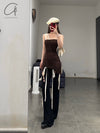 BASERANGE hollow strap skirt DRHSS-RB-SP24 TACTILE